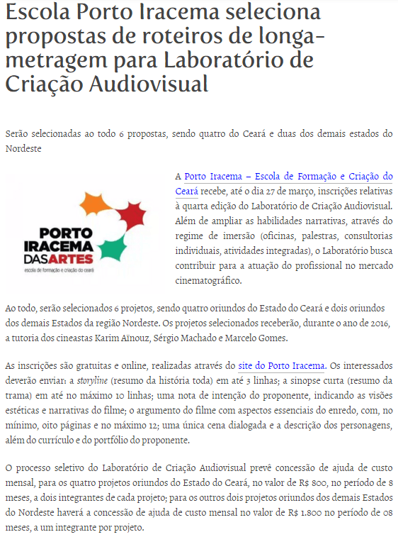 bureau cultural 10.3MAC abre duas expoisções – Portal Ceará é Notícia – 9.3.16
