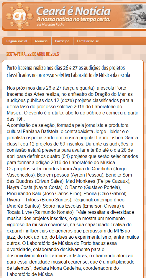 Ceará é Notícia - 25.4