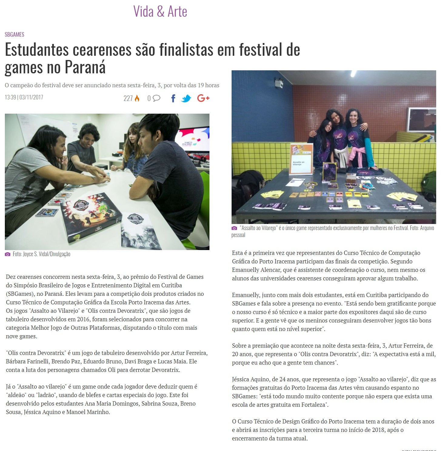03.11.17 1 op estudantes cearenses sao finalistas em festival de games no parana