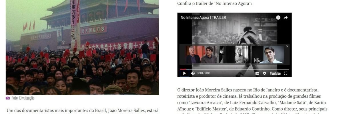 15.12.17-3 OP -- Cinema do Dragão recebe filme e debate com João Moreira Salles