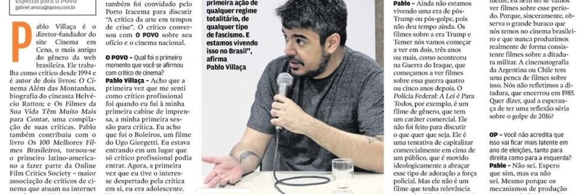 29.11.17-2 OP -- Assim na tela, como na vida -Pablo Villaça-
