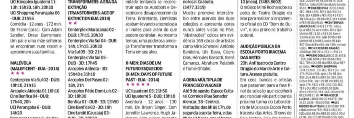 Audições de música - diário~zoeira - 30.07