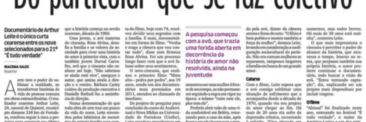 Diário do Nordeste - 6.4.16