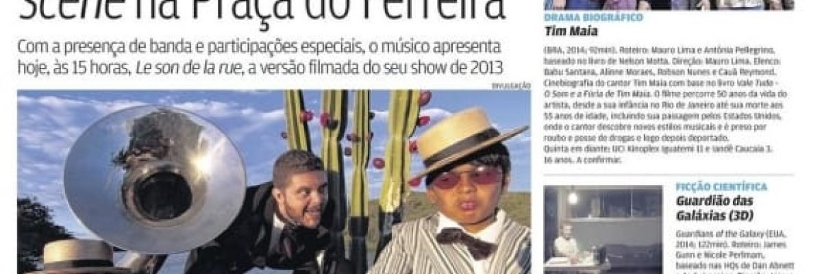 Estreia de O Homem das Multidões - o povo - 28.07
