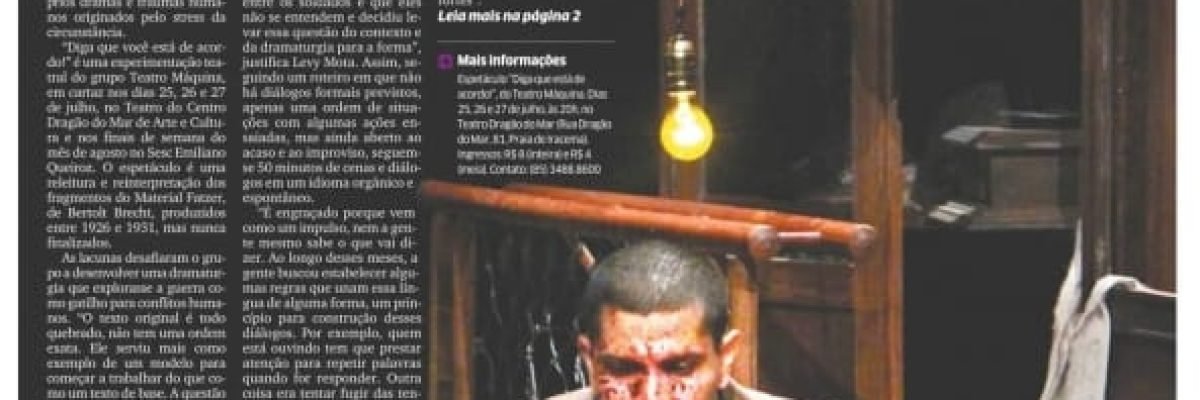 Teatro Máquina - diário 24.07