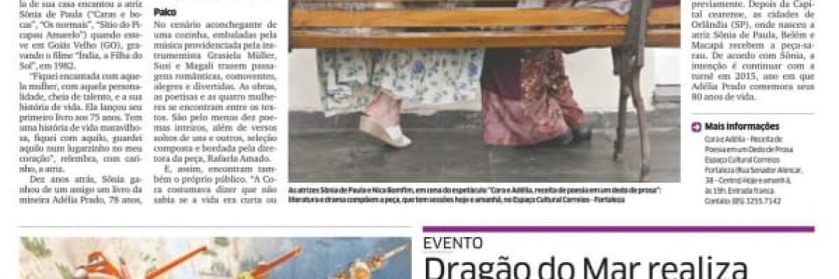 Teatro Máquina no Dragão do Mundo - Diário